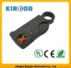 Adjustable RG6 RG59 coaxial cable stripper