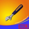 Adjustable Wrench With Rubber Handle