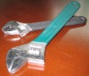 Adjustable Wrenches with one tone dipped PVC handle
