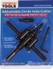 Adjustable circle hole cutter