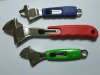 Adjustable spanner with TPR handle