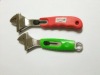 Adjustable wrench with TPR handle