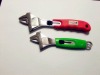 Adjustable wrench with TPR handle