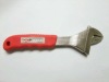 Adjustable wrench with TPR handle