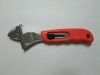 Adjustable wrench with TPR handle