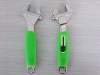 Adjustable wrench with nickel