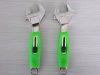 Adjustable wrench with nickel