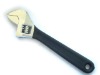 Adjustable wrench with pvc dipped handle
