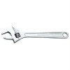 Adjustable wrench with scale