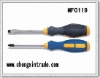 Adopted high grade chrome vanadium steel Slotted/Phillips Screwdriver