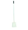 All metal square shovel with long handle (S501ML)