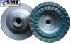 Aluminium Base Double-Row Diamond Grinding Cup Wheel