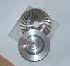 Aluminium diamond Turbo Wave Grinding Cup Wheel for granite