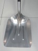 Aluminum Snow Pusher Shovel With Wooden Handle[Best quality with factory price]