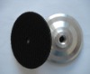 Aluminum flexible polishing backing pad
