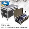 Aluminum flight cases with casters