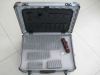 Aluminum tool case with diced foam pack