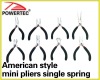 American style Mini Pliers Single spring