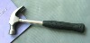 American type claw hammer with steel handle