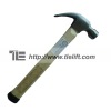 American type claw hammer with wood handle