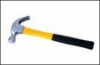 American type fiberglass handle claw hammer