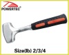 American type one-piece stoning hammer