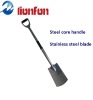 Anti-Slip Grip Stainless Steel Shovel