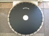 Arrayed silent diamond blades for granite
