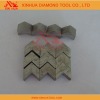 Arrow type diamond cutting segment (manufactory with ISO9001:2000)