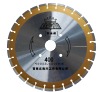Asphalt & Green Concrete Cutting Diamond Saw Blades with protect teeth
