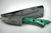 Awesome Custom Made Damascus Hunting Knife