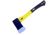 Axe with color plastic coating handle