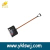 BLACK PLASTIC SNOW SHOVEL