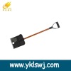 BLACK PLASTIC SNOW SHOVEL