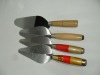 BT-6705stainless steel bricklaying trowel with wooden handle