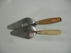 BT-6706 stainless steel bricklaying trowel with wooden handle