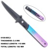 Beautiful Aluminum Handle Knife With Clip 6100-B5CJ