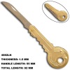 Beautiful Key Shape Handle Pocket Knife 4082LN
