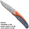 Beautiful Liner Lock Knife 6050T(K)