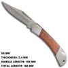 Beautiful Wood Handle Floding Knife 5428W