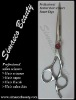 Beauty parlor hair cutting scissors