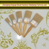 Beige Bristle Paint Brushes 0071