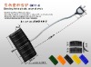 Bending helve plastic snow shovel