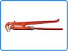 Bent nose pipe wrench