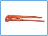 Bent nose pipe wrench