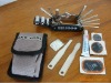 Bicycle repair tool set
