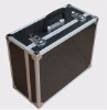 Black aluminum professional tool case