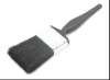 Black bristle paint brush with black handle