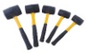 Black rubber hammer