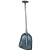 Black snow shove long handle